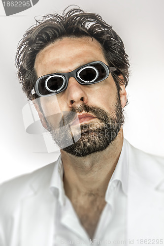 Image of man with cool sun glasses