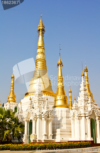 Image of Schwedagon temple in Yangon,Burma