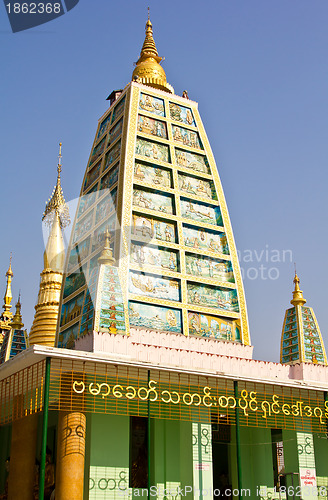 Image of Schwedagon temple in Yangon,Burma