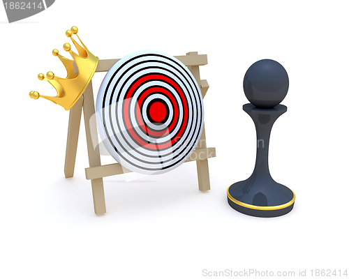 Image of Pawn  crown target