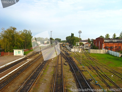 Image of View on a railway junction