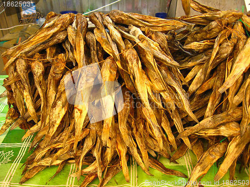 Image of Sheaf dry marine bullhead in the market