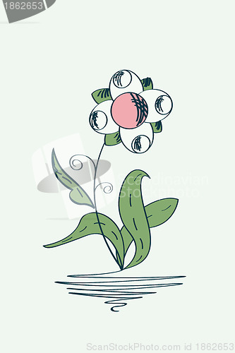 Image of Stylish flower