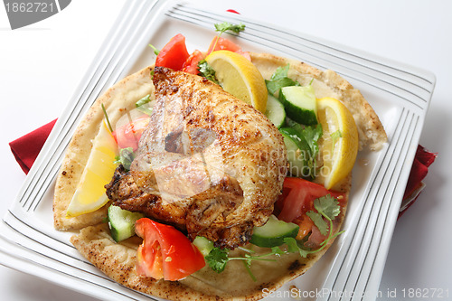 Image of Israeli barbecue chicken