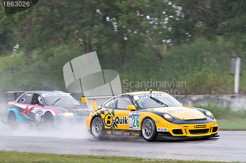 Image of Supercar race in Pattaya, Thailand