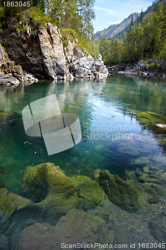 Image of Altai river Kumir