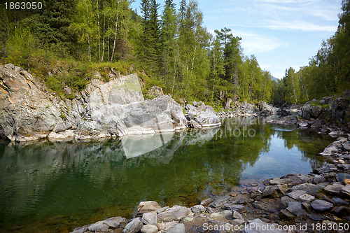 Image of Altai river Kumir