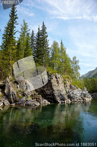 Image of Altai river Kumir