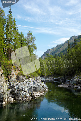 Image of Altai river Kumir