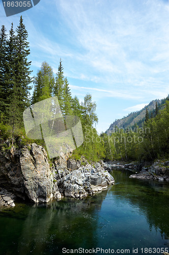 Image of Altai river Kumir