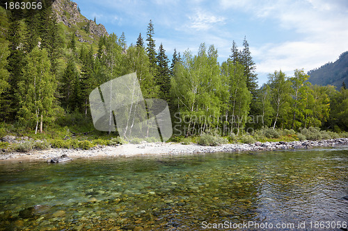 Image of Altai river Kumir