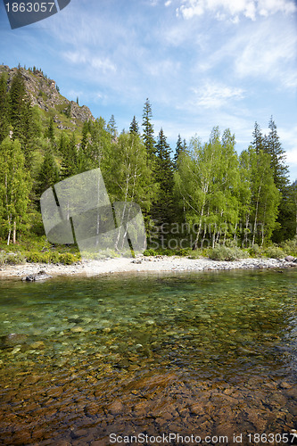 Image of Altai river Kumir