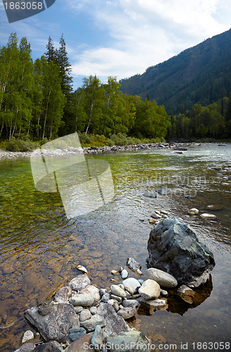 Image of Altai river Kumir