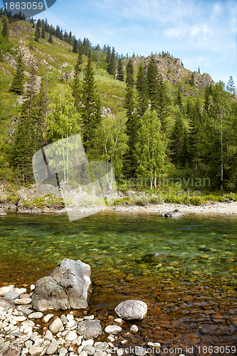 Image of Altai river Kumir