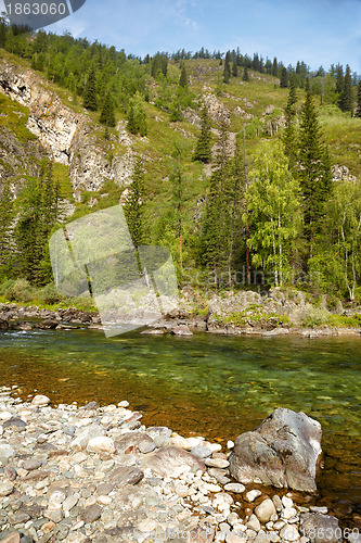 Image of Altai river Kumir