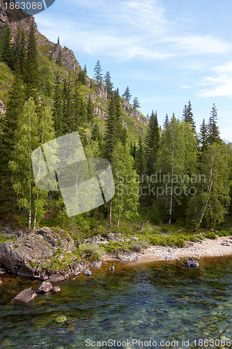 Image of Altai river Kumir