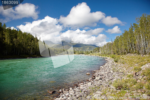 Image of Altai river Katun