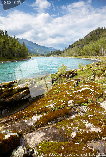 Image of Altai river Katun