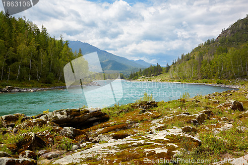 Image of Altai river Katun