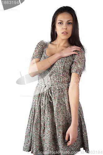 Image of portrait of beautiful girl