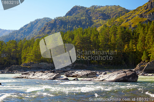 Image of Altai river Katun