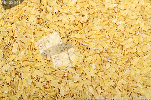 Image of homemade noodles texture