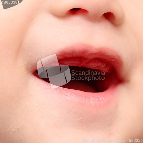 Image of baby mouth