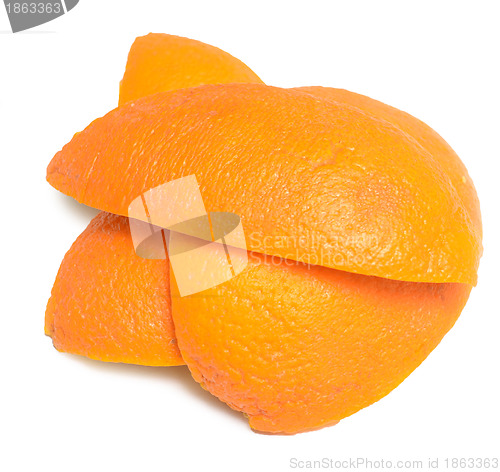 Image of peel of an orange