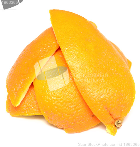 Image of peel of an orange