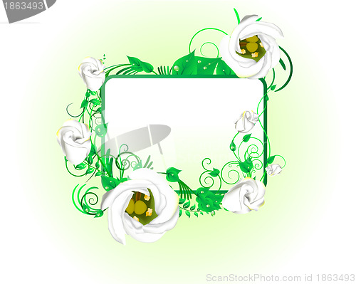 Image of floral background