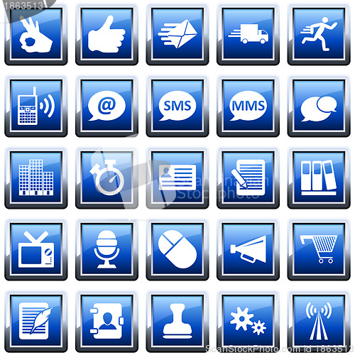 Image of Office  icon set