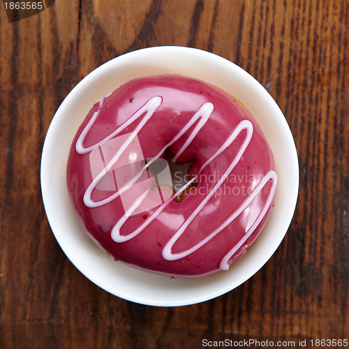 Image of baked doughnuts