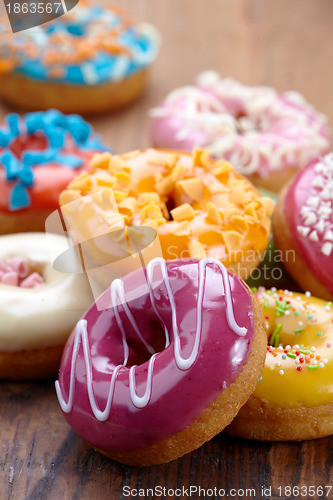 Image of baked doughnuts