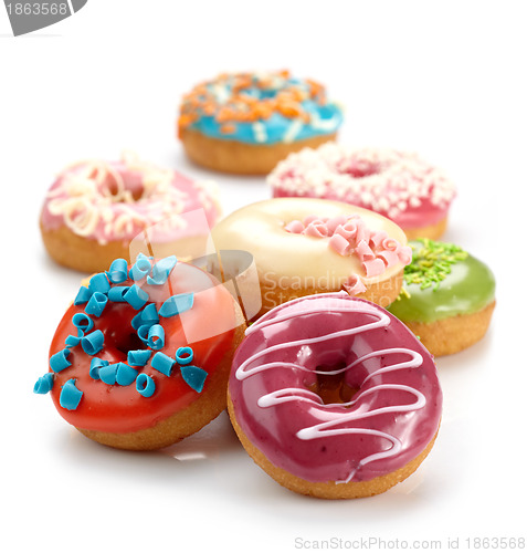 Image of baked doughnuts