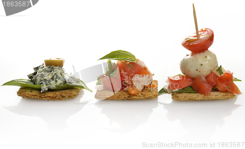 Image of Appetizers With Crackers