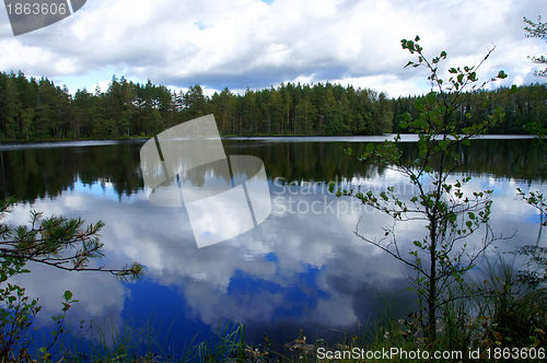Image of Landscape with lake