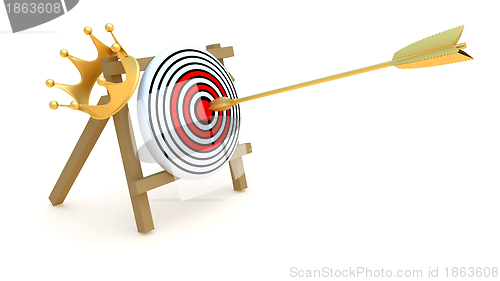 Image of Gold target