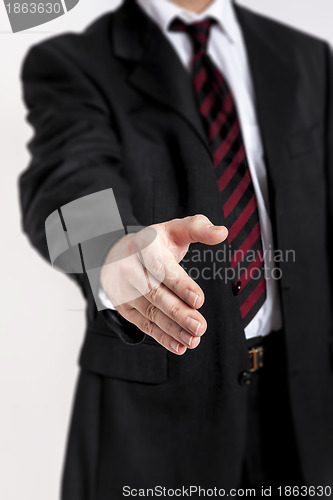 Image of business handshake