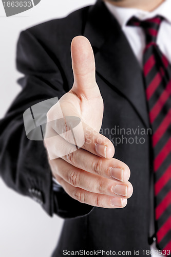 Image of business handshake