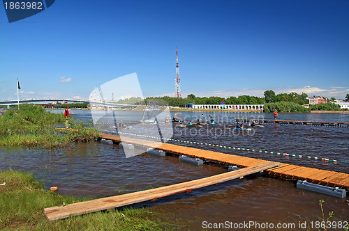 Image of VELIKY NOVGOROD, RUSSIA - JUNE 10: The second stage of the Cup o