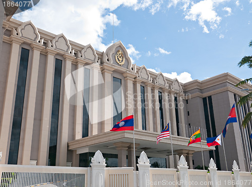 Image of The Peace Palace in Phnom Penh, Cambodia