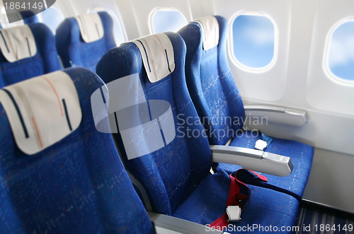 Image of Airplane interior