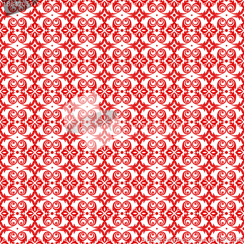 Image of Seamless Floral Pattern