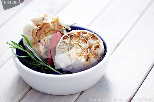 Image of roasted garlic