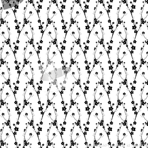 Image of Seamless Floral Pattern