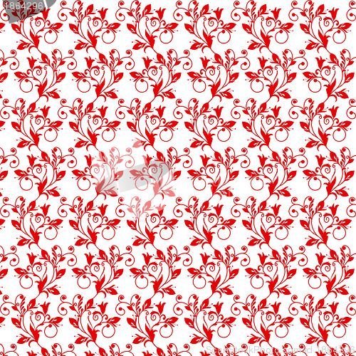 Image of Seamless Floral Pattern