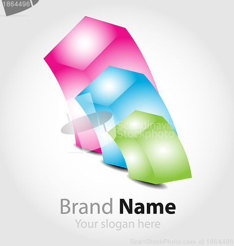Image of Brand logo in candy colors