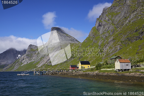 Image of Village by fjord