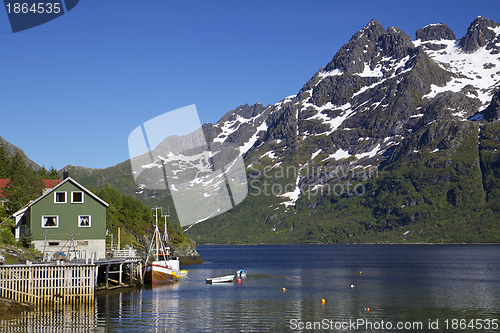 Image of Norwegian fjord