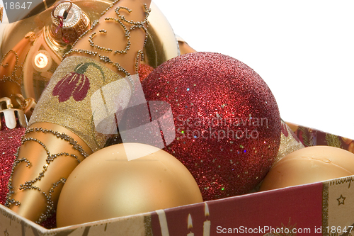 Image of Christmas-tree decorations